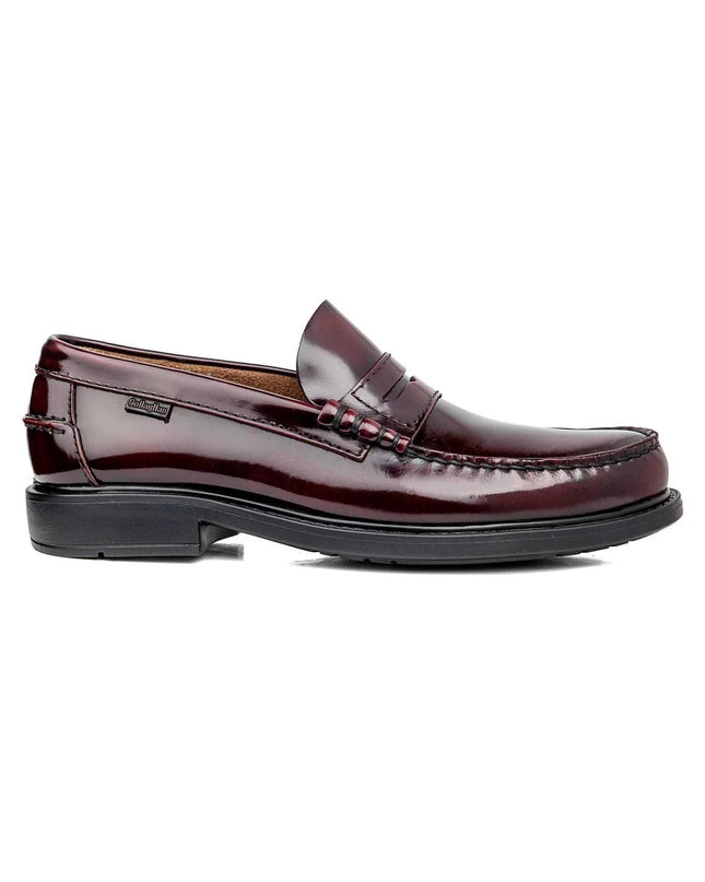 Callaghan Mocassini College Uomo Pelle Spazzolata Bordeaux 90000 FLORENTIC ROJO Callaghan 