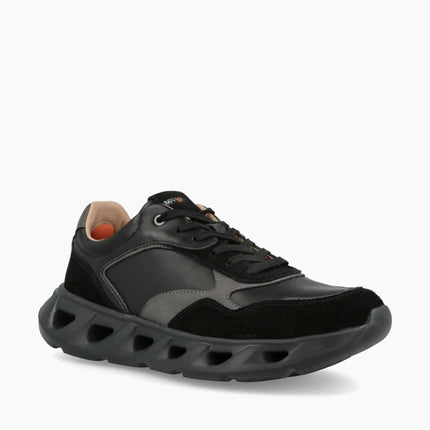Impronte Sneakers Donna Running in Pelle Nero SAN MARCO CITY BLACK Impronte 