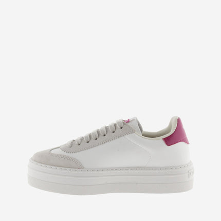 Victoria Sneakers Bassa Donna Platform Bianco Fucsia 1092173 BARCELONA FUCSIA Victoria 