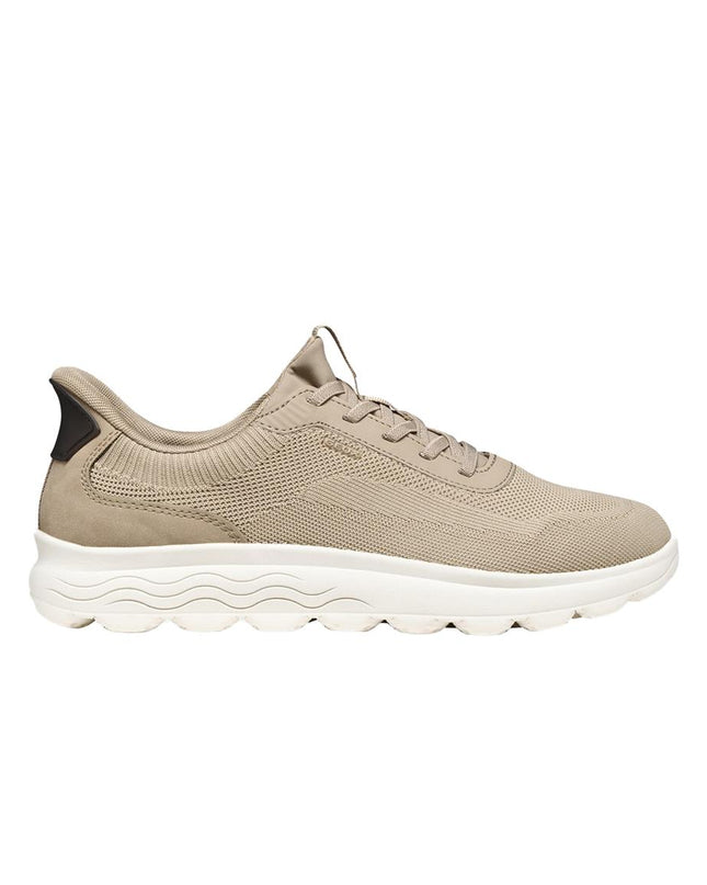 Geox Spherica Plus Sneakers Uomo Bassa in Tessuto Sabbia U55MPA SPHERICA FAST IN SYSTEM SAND Geox 