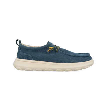 Jeep Wallabee Slip On Uomo in Tessuto Blu KAUAI WALLABEE NAVY Jeep Footwear 