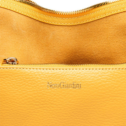 NeroGiardini Borsa Donna in Pelle Paglia E644143D PAGLIA 743 Nero Giardini Borse 