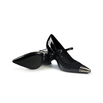 Decollete con Cinturino Bruno Premi in Vernice Nero BM6302 BLACK Bruno Premi 