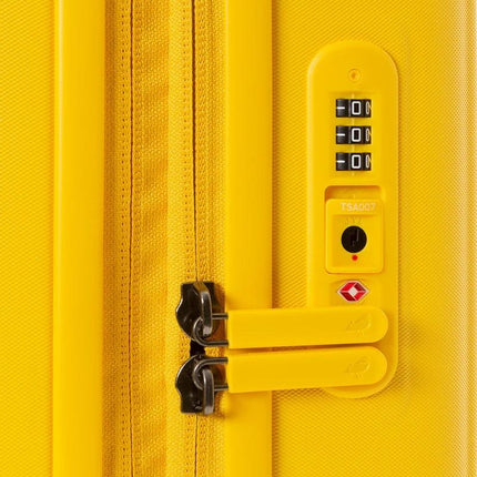 Trolley Medio Espandibile 4 Ruote Giallo SZV32 LOGODUCK YELLOW Mandarina Duck 
