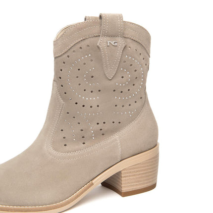 NeroGiardini Stivaletti Donna in Camoscio Creta - MARIO SPATARELLA