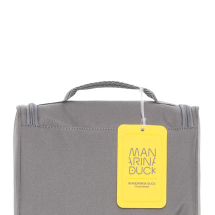 Beauty Necessaire da Viaggio in Tessuto Grigio JNN01 SMILE&GO STEEL 465 Mandarina Duck 