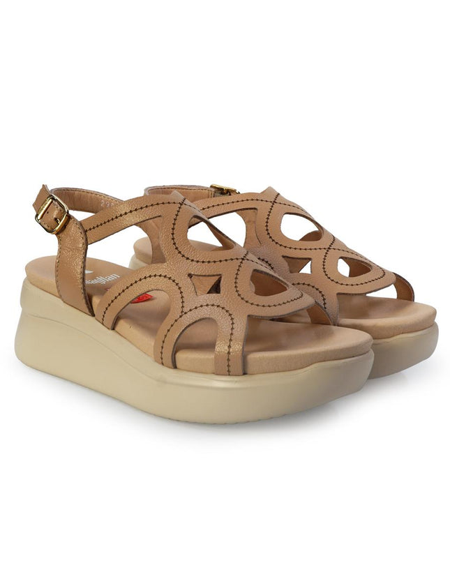 Callaghan Sandali Donna con Zeppa Platform in Pelle Nude Pink 29929 LLANA PINK Callaghan 