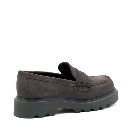 Mocassini Donna Camoscio Grigio 85C1 GRAFITE Frau 