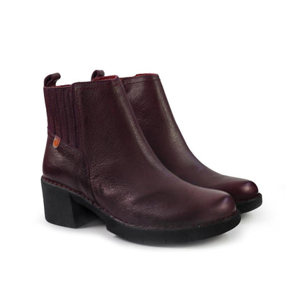 Jungla Stivaletti Donna con Tacco in Pelle Viola - MARIO SPATARELLA