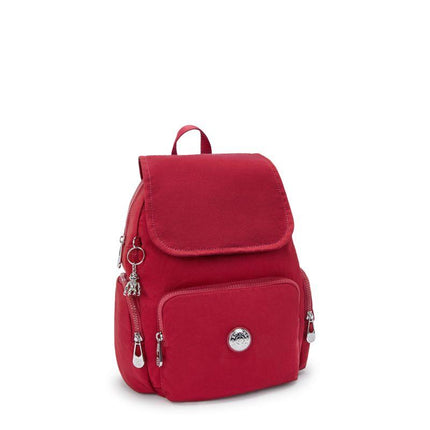 Zaino Donna Rosso CITY ZIP S RED RED WINE Kipling 