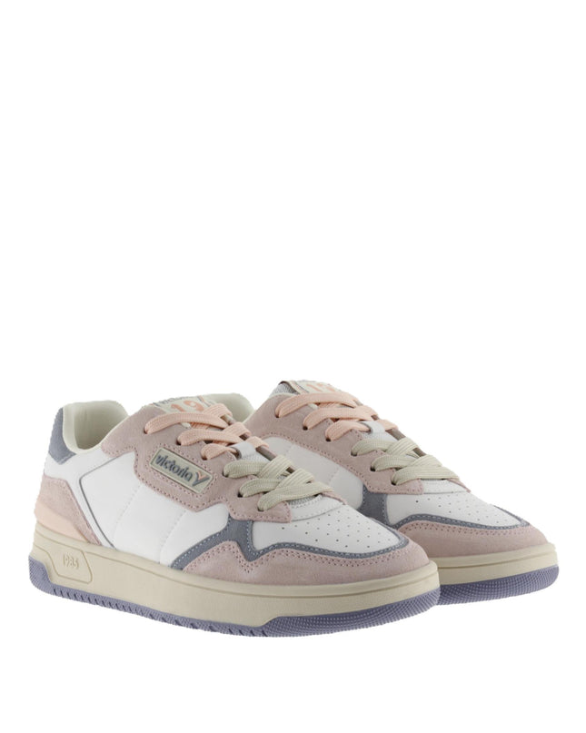 Victoria 1985 Sneakers Donna Bianco Multi - MARIO SPATARELLA
