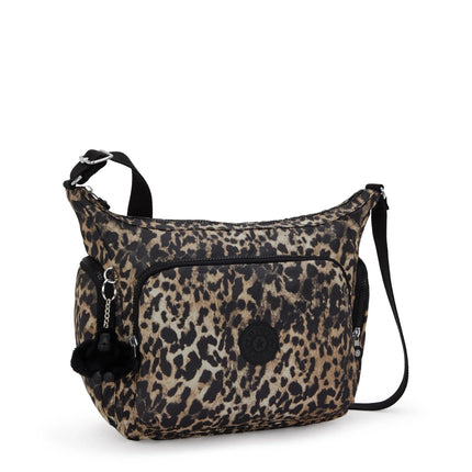 Kipling Borse Tracolla Multitasche Animalier Leopardo GABB LEOPARD Kipling 