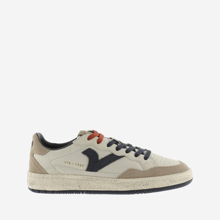 Sneakers Victoria Uomo Bassa in Pelle Blu Multi 8806112 SMASH MARINO Victoria 