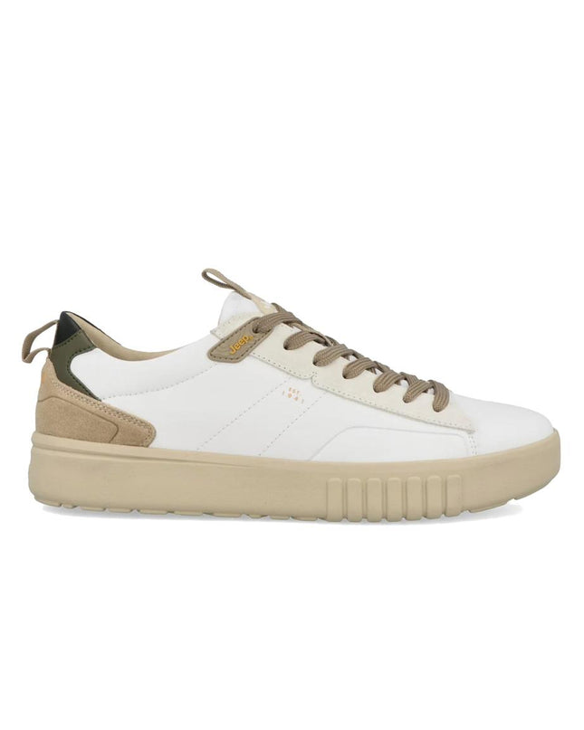 Jeep Sneakers Uomo Bassa Bianca ROCKS WHITE Jeep Footwear 