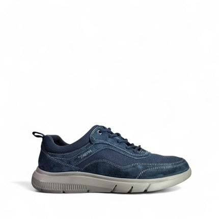 Impronte Sneakers Uomo in Camoscio e Tessuto Blu CORRIER NAVY Impronte 