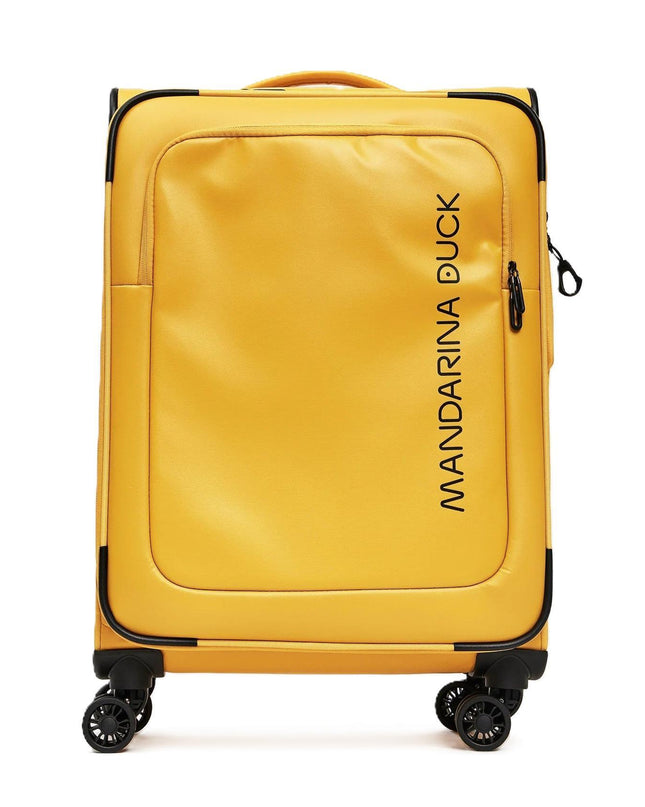 Mandarina Duck Trolley Medio Espandibile 4 Ruote Giallo OSV03 ECO COATED DUCK YELLOW Mandarina Duck 