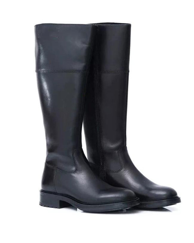 Stivali Donna Amazzone in Pelle Nero - MARIO SPATARELLA