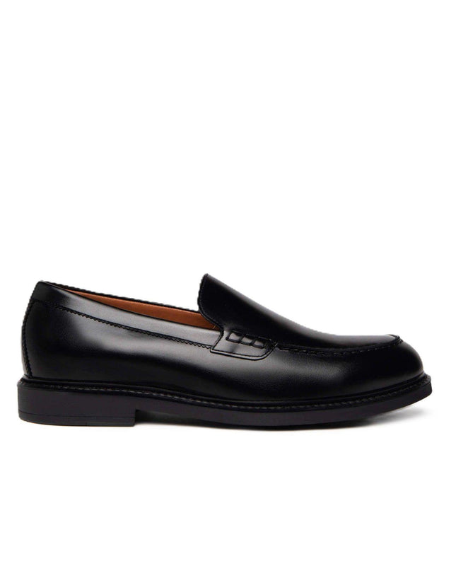 Nero Giardini Mocassini Uomo in Pelle Nero - MARIO SPATARELLA