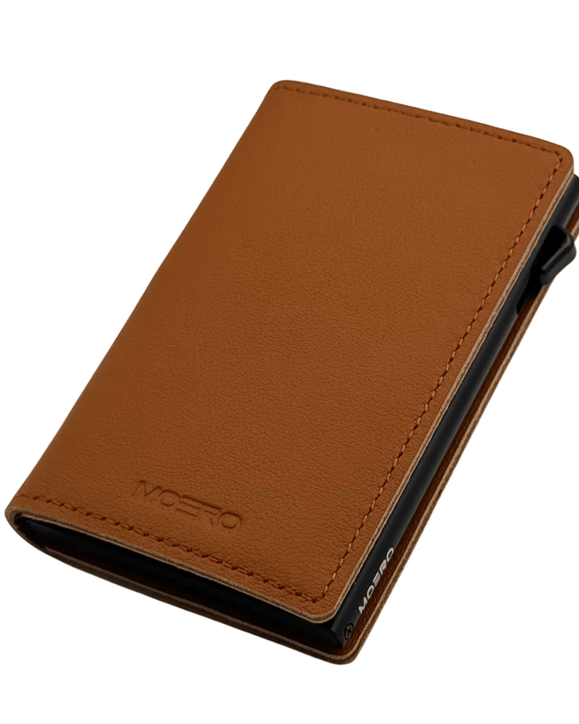 Moero Air Brown Portafoglio Slim - MARIO SPATARELLA