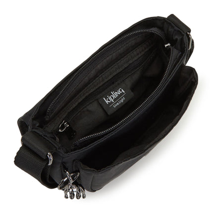 Borsetta Tracolla con Patta LOREEN MINI ENDLESS BLACK Kipling 