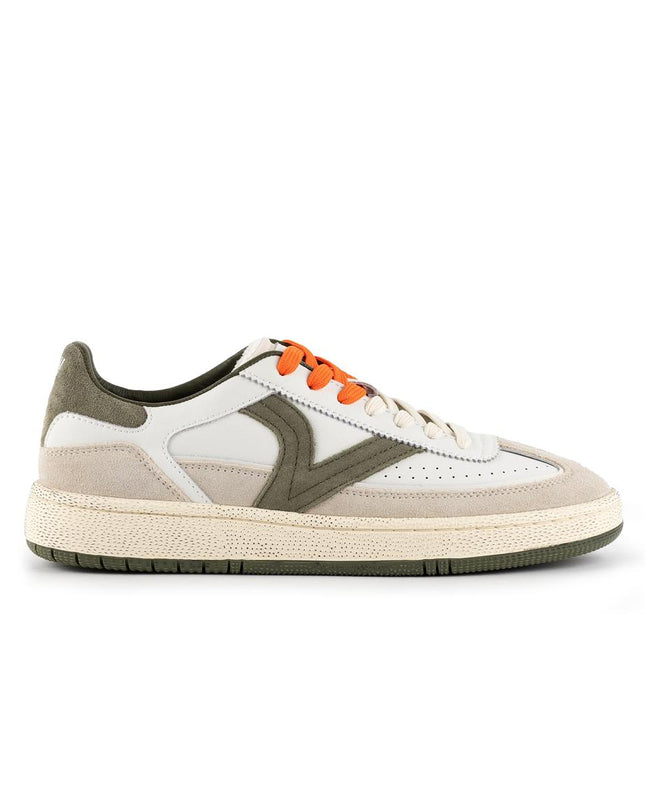 Victoria Sneakers Bassa Uomo in Pelle Verde Kaki Multi 8806118 SMASH URBAN KAKI Victoria 