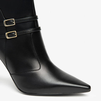 Nero Giardini Stivali Donna con Doppio Cinturino in Pelle Nero I514494DE NERO 100 Nero Giardini 
