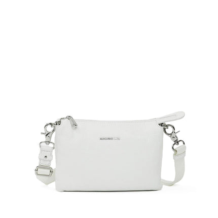 MandarinaDuck Borsa Donna con Tracolla in Pelle Bianca - MARIO SPATARELLA