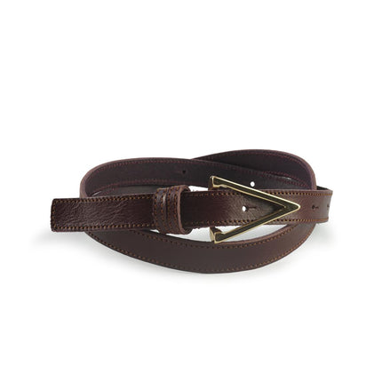 Cintura Donna in Pelle Rovere 88220/20 INGLESE Spatarella 