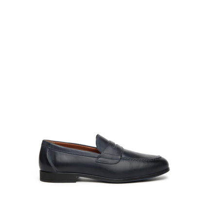 Nero Giardini Mocassini Uomo in Pelle Blu E400162U BLU 200 Nero Giardini 