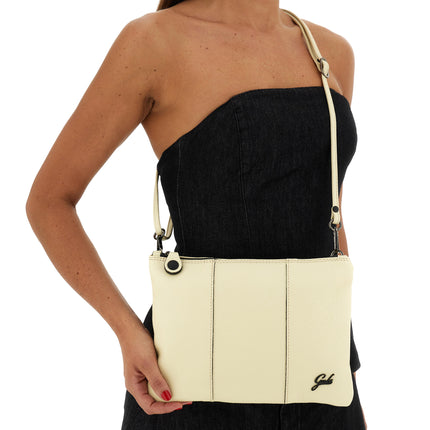 Gabs Pochette Donna con Tracolla in Pelle Lino BEYONCE TG M LINO Gabs 