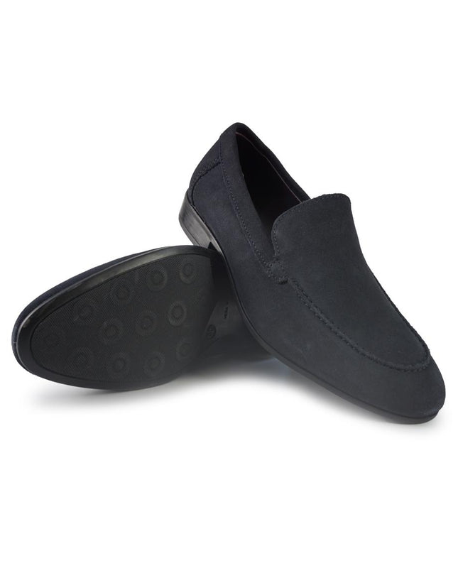 Vueva Mocassini Uomo in Camoscio Blu MS463R03 NAVY Vueva 