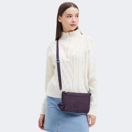 Borsetta Donna Tracolla Viola RIRI ULTIMATE PLUM Kipling 