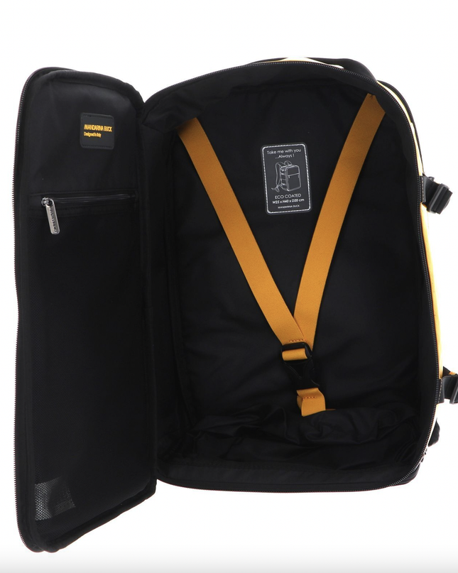 Zaino Tecnico Porta Computer Giallo OST09 ECO COATED DUCK YELLOW Mandarina Duck 