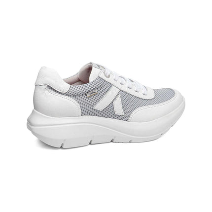 Callaghan Sneakers Algoritmo Donna in Pelle Bianca - MARIO SPATARELLA