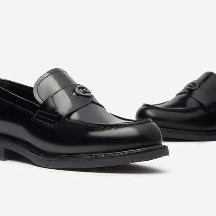 Nero Giardini Mocassini College Donna in Pelle Spazzolata Nero - MARIO SPATARELLA