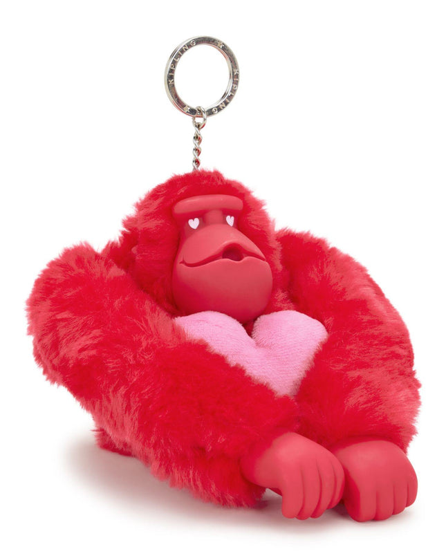 Portachiavi Scimmia Kipling MONKEYCLIP XL VALENTINE RED VALENTINE Kipling 