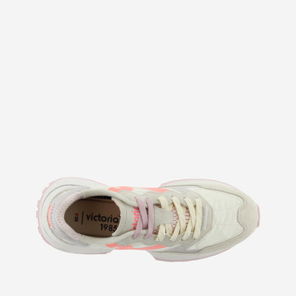 Victoria Sneakers Donna Rush Running Beige Multicolor 8807106 RUSH BEIGE Victoria 