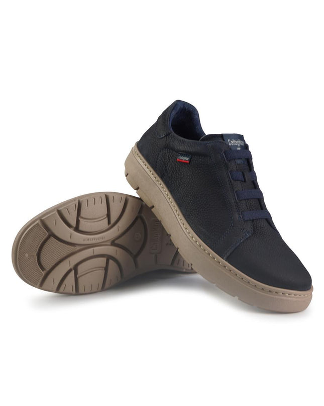 Callaghan Sneakers Slip On Uomo in Nabuk Blu 60603 ADAPTABLE BLUE Callaghan 