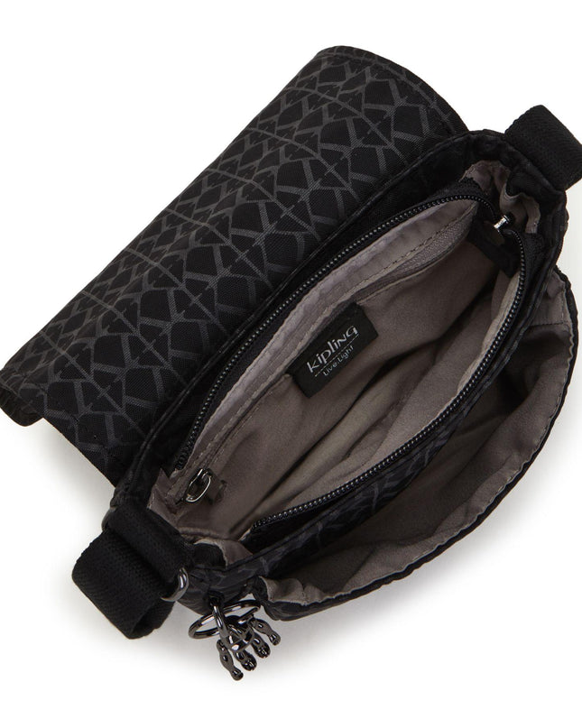 Borsetta Tracolla con Patta LOREEN MINI SIGNATURE EMB Kipling 