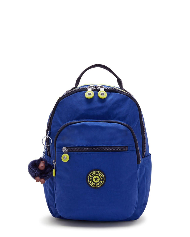Zaino Porta Computer 11 Pollici Blu Ink SEOUL S BLUE INK COMBO Kipling 