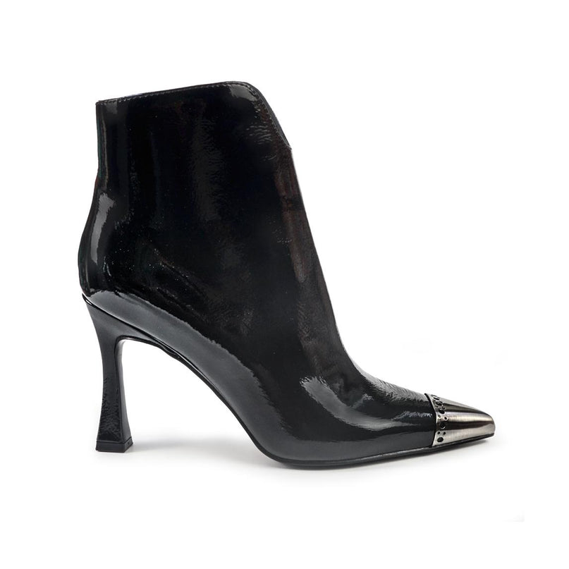 Stivaletti Bruno Premi a Punta in Vernice Nero - MARIO SPATARELLA