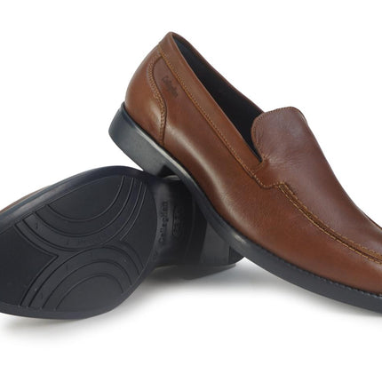 Mocassini Uomo Pelle Marrone 52903 BRIAN CUERO Callaghan 