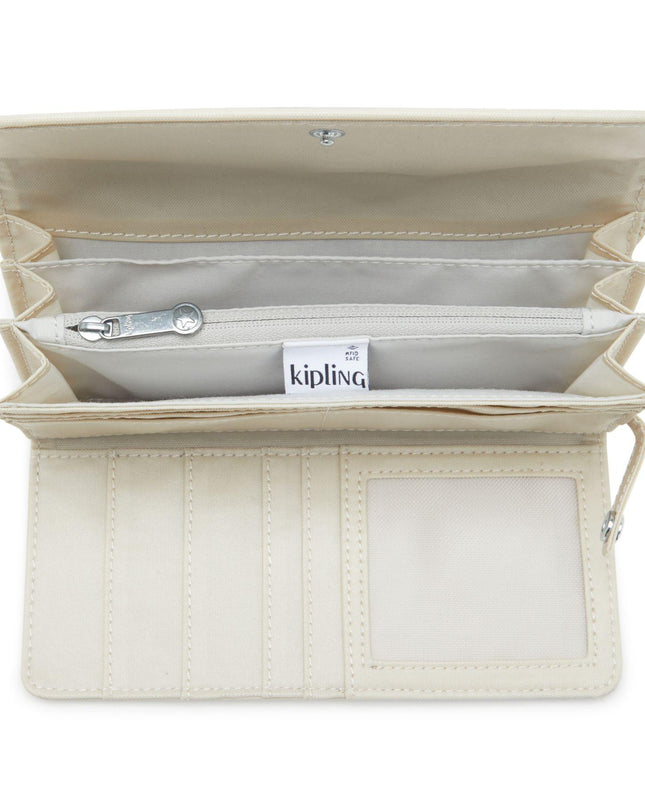 Portafoglio Lungo Donna MONEY LAND BEIGE PERL Kipling 