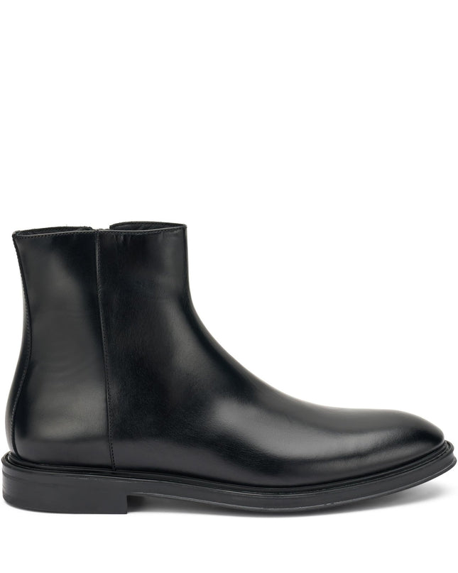 Frau Stivaletti Uomo in Pelle Nero - MARIO SPATARELLA