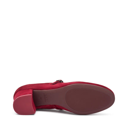 Frau Decolletè Mary Jane in Camoscio Bordo - MARIO SPATARELLA