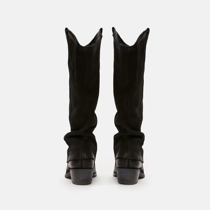 Texano Donna Camoscio Nero DRESA C833 MARVIN BLACK Felmini 