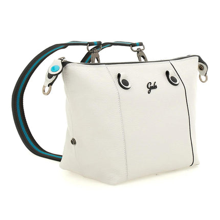 Gabs Borsa Trasformabile in Pelle Bianco con Tracolla G3 PLUS TG L WHITE Gabs 