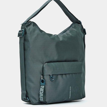 Mandarina Duck Borsa Convertibile Zaino Tessuto Verde QMT09 MD20 PINE GREEN Mandarina Duck 