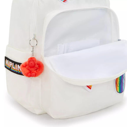Zaino Pride Multitasche con Porta PC SEOUL PRIDE ALABASTER PATCH Kipling 