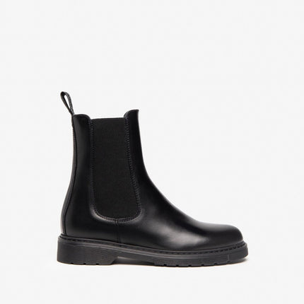 Nero Giardini Stivaletti Chelsea Donna in Pelle Nero - MARIO SPATARELLA